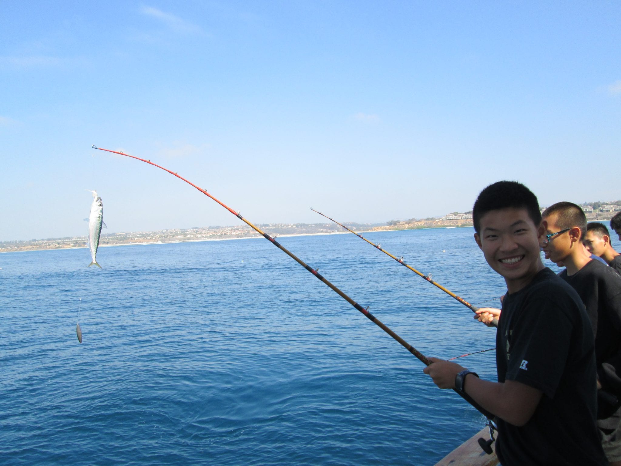 Weekend Activities at boys boarding school - fishing excursions