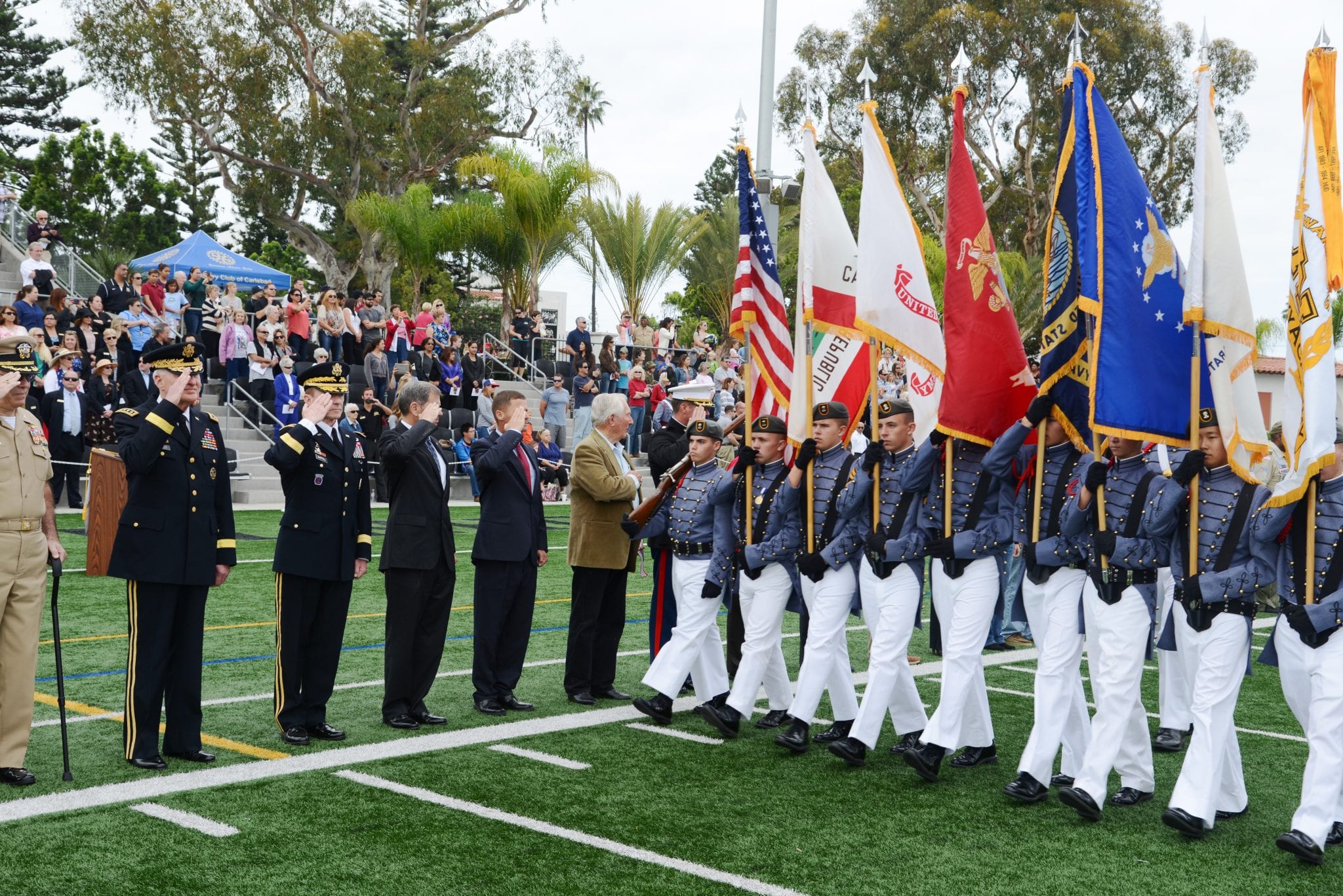 army and navy academy veterans day