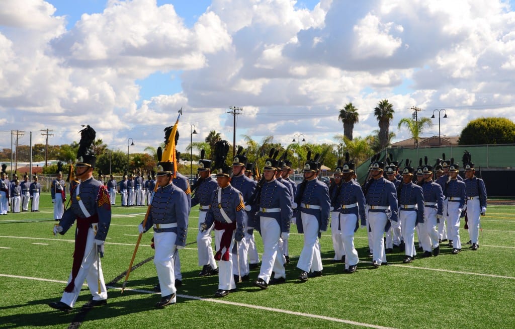 Alpha Company at JROTC Military Boarding School