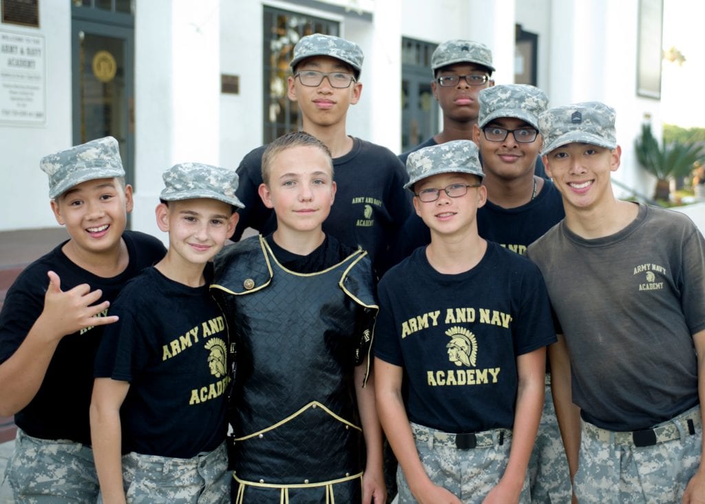 Back to School Weekend - Cadets at BBQ