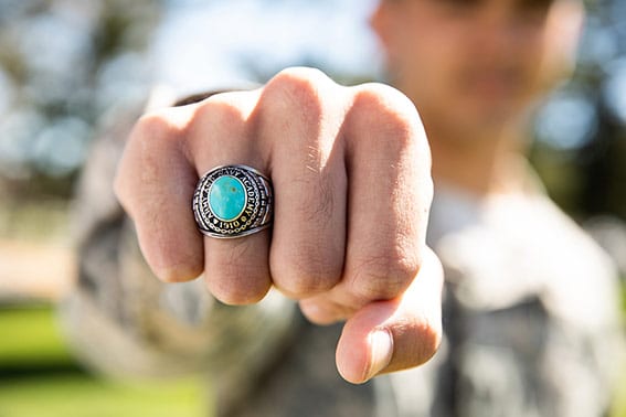 Army and Navy Academy Senior Ring