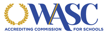 WASC Accrediting Commission for Schools logo.