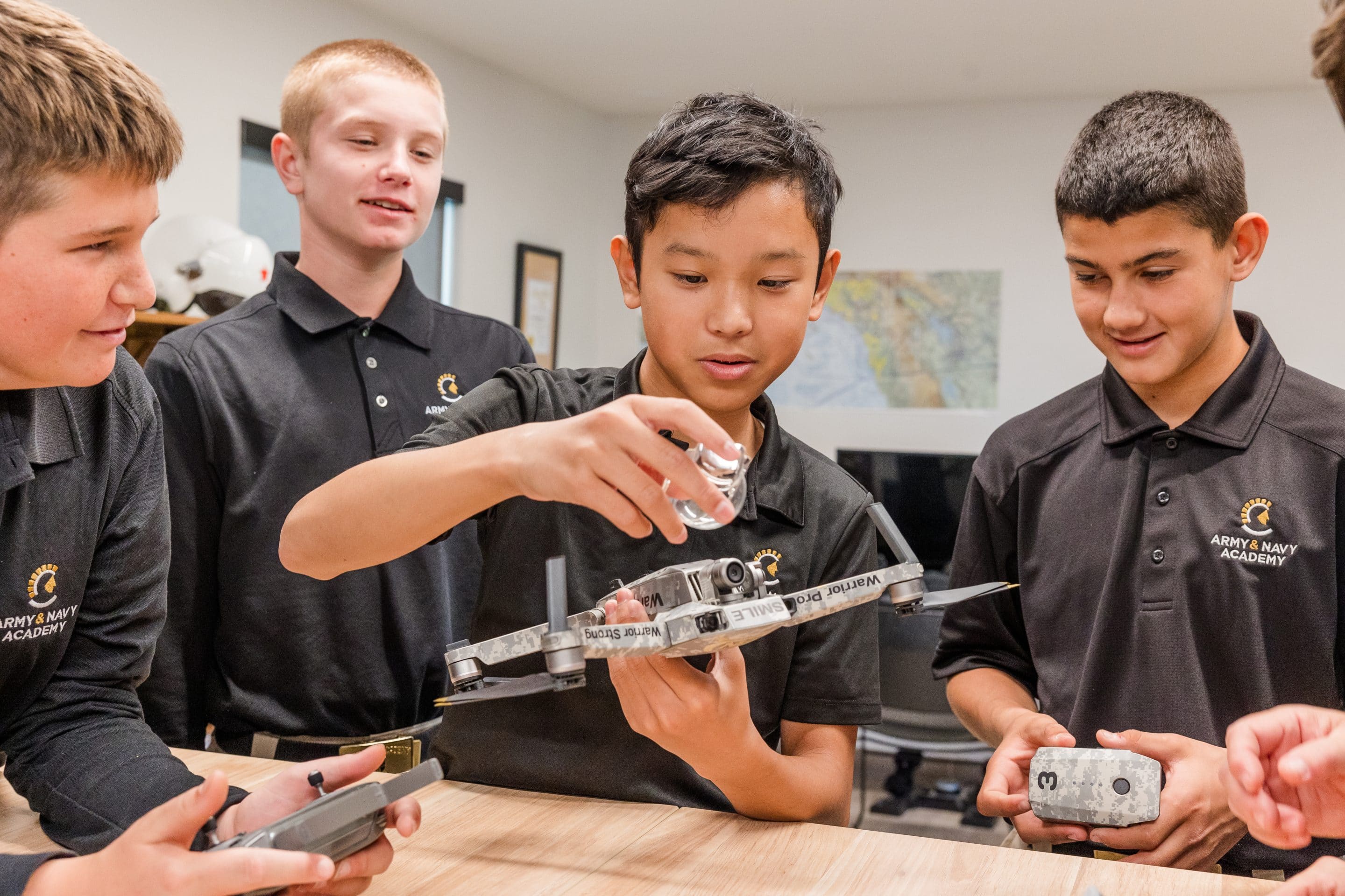 Clubs and organizations at Army and Navy Academy include the popular Aviation club.
