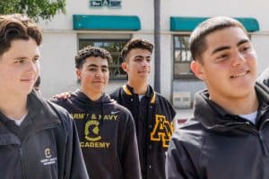 International students enjoy a visit to Carlsbad Village.