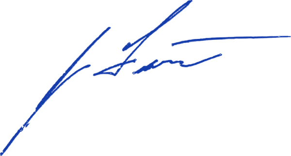 Signature of Jeff Tisor, Chairman of the Army and Navy Academy Board of Trustees